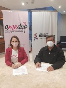 Cámara de Empresarios de Cde & Alto Paraná y Amedap firman importante convenio