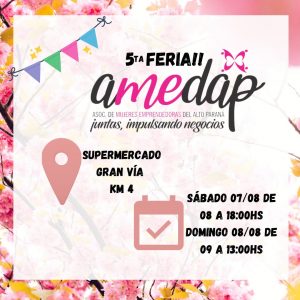 5ta Feria de productos de la Amedap