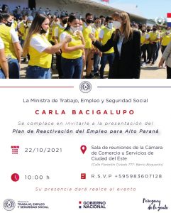 Amedap participa de reunión del Plan de reactivación del empleo