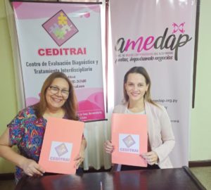 Amedap firma convenio con el Centro de Evaluación, Diagnóstico y Tratamiento Interdisciplinario